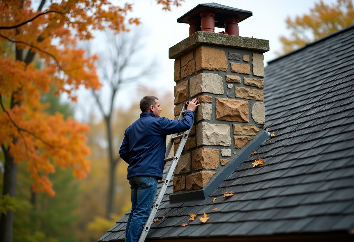 Chimney inspection in District Heights